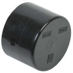 Заглушка для двустенной трубы d63 IEK