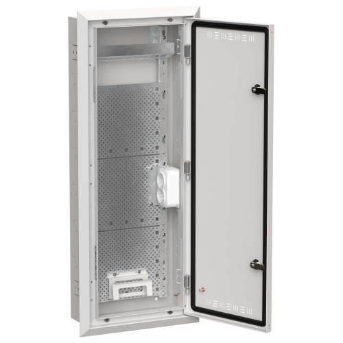 TITAN 5 Корпус мультимедиа ЩРв-60 (1х60) 880х365х130мм IP30 белый IEK