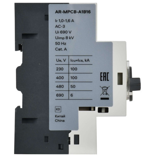 ARMAT Автоматический выключатель защиты двигателя A1 GV2P 1-1,6А IEK