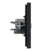 FORTE&PIANO Розетка TV проходная FP129 черный IEK FORTE&PIANO Розетка TV проходная FP129 черный IEK