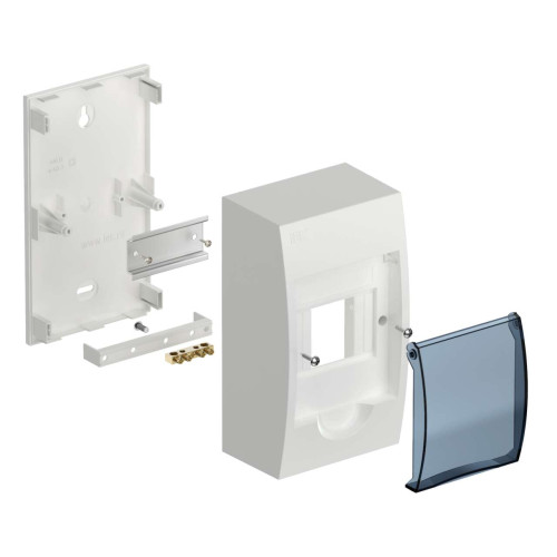 KREPTA 3 Корпус пластиковый ЩРН-П-4 IP41 белый IEK