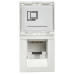 Розетка компьютерная РКИ-10-00-П RJ-45 UTP кат.5e (на 1 модуль) ПРАЙМЕР белая IEK