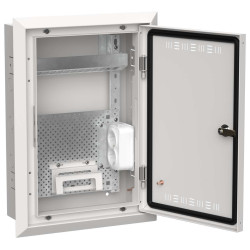 TITAN 5 Корпус мультимедиа ЩРв-24 (1х24) 505х365х130мм IP30 белый IEK