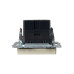 BRITE Розетка USB A+A 5В 3,1А РЮ10-1-БрКр бежевый IEK BRITE Розетка USB A+A 5В 3,1А РЮ10-1-БрКр бежевый IEK