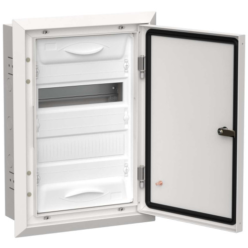 TITAN 5 Корпус металлический ЩРв-24 (1х24) 505х365х130мм IP31 белый (одна дверь) IEK
