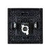 FORTE&PIANO Розетка компьютерная RJ45 кат.5E FP132 черный IEK FORTE&PIANO Розетка компьютерная RJ45 кат.5E FP132 черный IEK
