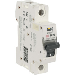 ARMAT Автоматический выключатель M10N 1P D 25А IEK