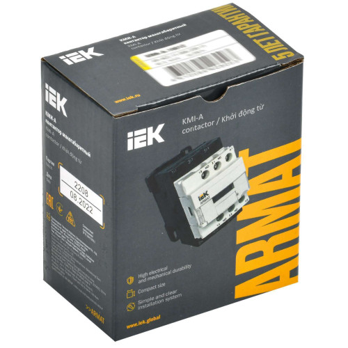 ARMAT Контактор КМИ-А-10612 LC1D 6А 36В/АС3 1NO/1NC IEK
