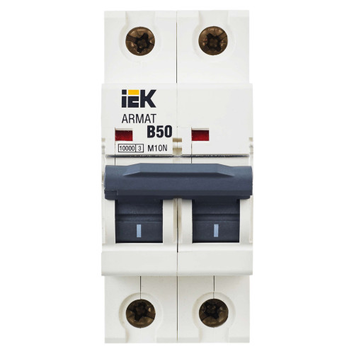 ARMAT Автоматический выключатель M10N 2P B 50А IEK