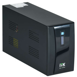 ITK ELECTRA ET ИБП Линейно-интерактивный 2кВА/1,2кВт однофазный с LCD дисплеем с АКБ 2х9AH USB порт розетки Schuko