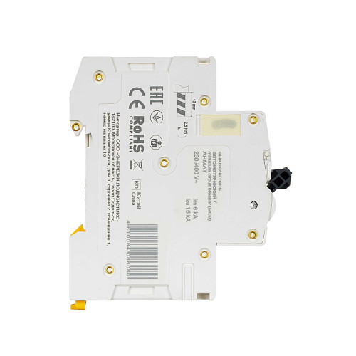 ARMAT Автоматический выключатель M06N 1P D 6А IEK