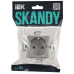 SKANDY Розетка с заземлением без защитных шторок 16А SK-R05S серебряный IEK SKANDY Розетка с заземлением без защитных шторок 16А SK-R05S серебряный IEK