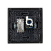 FORTE&PIANO Розетка двойная TV+RJ45 кат.6 FP137 черный IEK FORTE&PIANO Розетка двойная TV+RJ45 кат.6 FP137 черный IEK