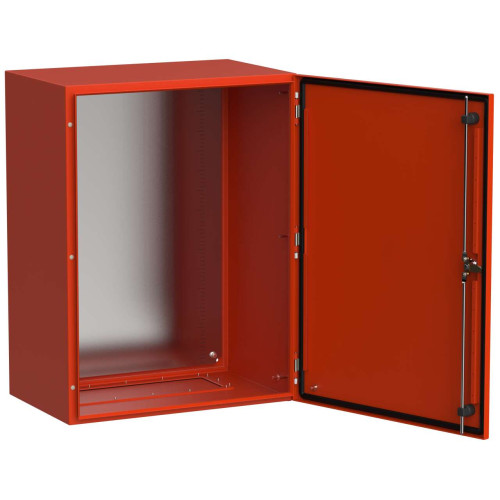 TITAN 5 Корпус металлический ЩМП-80.60.40 УХЛ1 IP66 RAL3020 красный IEK