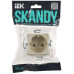 SKANDY Розетка с заземлением без защитных шторок 16А SK-R05B бежевый IEK