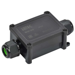 Коробка распределительная герметичная WTP-410 2 ввода IP68 IEK