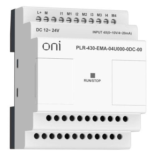 ПЛК 430 Модуль расширения входов выходов 4 UI (0-20 мА/0-10 В) 24В DC ONI
