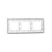 BRITE Рамка 3-местная РУ-3-2-Бр стекло белый RE IEK BRITE Рамка 3-местная РУ-3-2-Бр стекло белый RE IEK