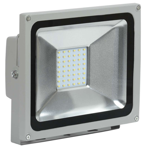 Прожектор светодиодный СДО 05-30 SMD IP65 серый IEK