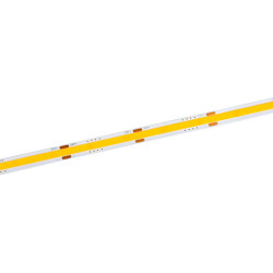 Лента светодиодная 5м COB 312LED/м 8Вт/м IP20 ширина 8мм 24В теплый белый IEK