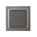 BRITE Выключатель 1-клавишный 10А в сборе ВСР10-1-0-БрС сталь IEK BRITE Выключатель 1-клавишный 10А в сборе ВСР10-1-0-БрС сталь IEK