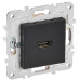 SKANDY Розетка HDMI SK-H01Bl черный IEK