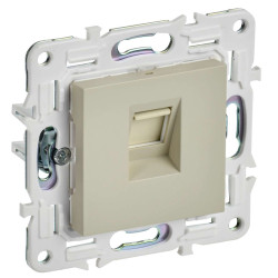 SKANDY Розетка компьютерная RJ45 кат.5E SK-K01B бежевый IEK