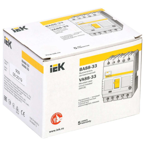 Выключатель автоматический ВА88-33 3Р 160А 35кА IEK