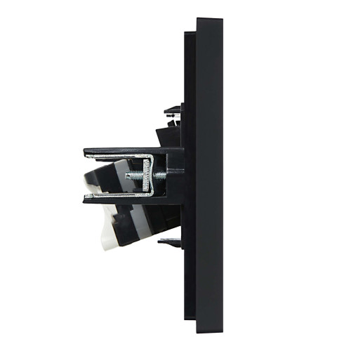 FORTE&PIANO Розетка компьютерная RJ45 кат.5E FP132 черный IEK