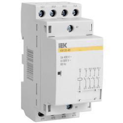 Контактор модульный КМ20-40 AC IEK