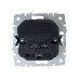 BRITE Розетка 1-местная с заземлением с защитными шторками 16А с USB A+A 5В 3,1А РЮш10-2-БрБ белый IEK BRITE Розетка 1-местная с заземлением с защитными шторками 16А с USB A+A 5В 3,1А РЮш10-2-БрБ белый IEK