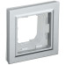 BRITE Рамка 1-местная IP44 РУ-1-БрА-44 алюминий IEK BRITE Рамка 1-местная IP44 РУ-1-БрА-44 алюминий IEK
