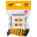 BRITE Аудиорозетка 4-местная РА10-БрКр бежевый IEK BRITE Аудиорозетка 4-местная РА10-БрКр бежевый IEK