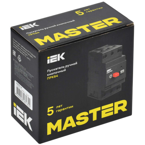 Пускатель ПРК64-80 In=80A Ir=56-80A Ue 660В IEK