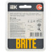 BRITE Рамка 1-местная РУ-1-2-Бр стекло черный RE IEK BRITE Рамка 1-местная РУ-1-2-Бр стекло черный RE IEK