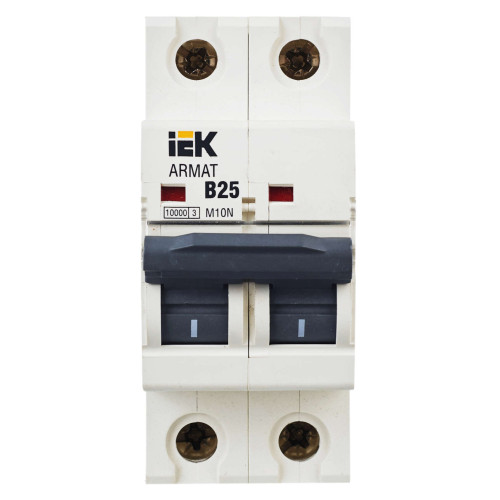 ARMAT Автоматический выключатель M10N 2P B 25А IEK