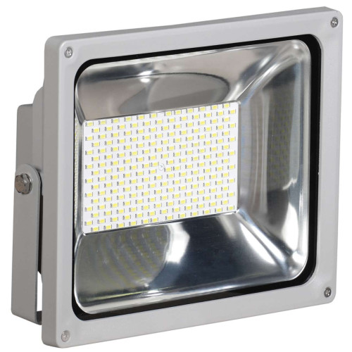 Прожектор светодиодный СДО 04-100 SMD IP65 серый IEK