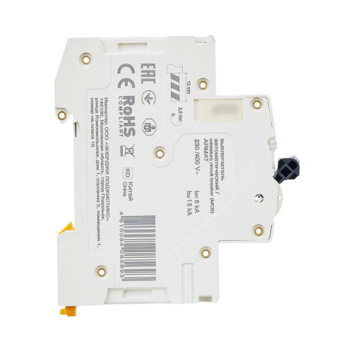ARMAT Автоматический выключатель M06N 1P B 13А IEK