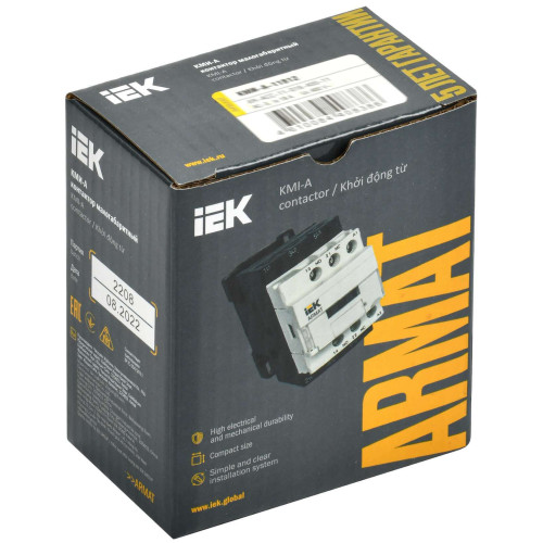 ARMAT Контактор КМИ-А-11812 LC1D 18А 110В/АС3 1NO/1NC IEK