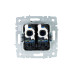 BRITE Розетка компьютерная двойная RJ45 кат.6 РК11-2-БрМ маренго IEK BRITE Розетка компьютерная двойная RJ45 кат.6 РК11-2-БрМ маренго IEK