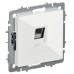 BRITE Розетка телефонная RJ11 РТ10-БрБ белый IEK BRITE Розетка телефонная RJ11 РТ10-БрБ белый IEK