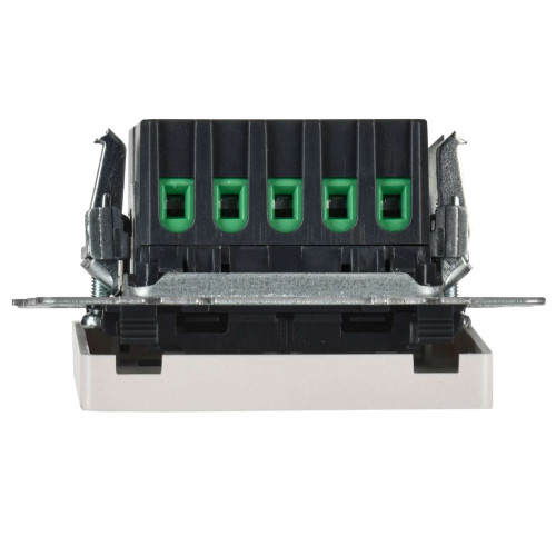 BRITE Кнопка звонка с индикацией для отелей 10А ВС10-1-9-БрЖ жемчуг IEK