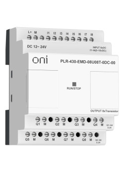 ПЛК 430 Модуль расширения входов выходов 4 DI 4 UI (0-10 В/DI) 8 TO 24В DC ONI