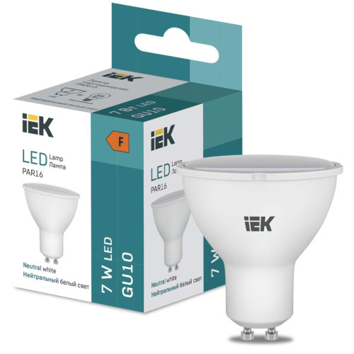 LED PAR16 600lm 4000K GU10 IEK