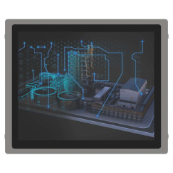 Компьютер панельный промышленный процессор Intel Celeron J1900 4Гб RAM 128Гб ROM SSD экран 19