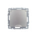 BRITE Розетка 1-местная с заземлением с защитными шторками и крышкой 16А IP44 РСбш10-3-44-БрС сталь IEK