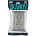 SKANDY Розетка 2-местная без заземления с защитными шторками 10А в сборе SK-R09S серебряный IEK SKANDY Розетка 2-местная без заземления с защитными шторками 10А в сборе SK-R09S серебряный IEK