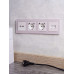 BRITE Рамка 4-местная РУ-4-2-Бр стекло розовый матовый IEK BRITE Рамка 4-местная РУ-4-2-Бр стекло розовый матовый IEK