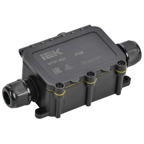 Коробка распределительная герметичная WTP-407 3 ввода IP68 IEK