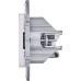 INSPIRIA Розетка компьютерная двойная RJ45 категория 6 UTP белый INSPIRIA Розетка компьютерная двойная RJ45 категория 6 UTP белый